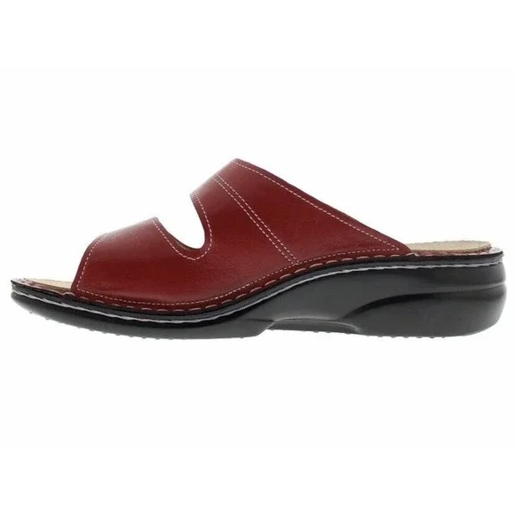 Finn Comfort Sansibar Venezia Red Sandals Womens Size 12 US 43 EU NWOT $225 - Picture 3 of 16
